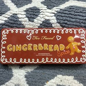 Sanitized&barely used Gingerbread pallet, TooFaced